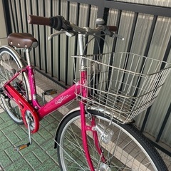 🔹シティサイクル 6段・オートライト ほぼ新車です✨定価 : 35,800円の画像