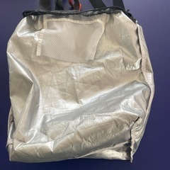 紀伊國屋 KINOKUNIYA エコバッグ グレー オレンジ の画像