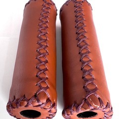 蓋付き自転車かご&自転車ハンドルグリップの画像