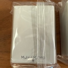 【新品】電話用モジュラーローゼット MJ-4M/MG マグネット付き　5個の画像