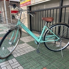 🔹シティサイクル 6段、オートライト ほぼ新車✨定価 : 35,800円の画像