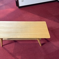 美品ニトリセンターテーブルの画像
