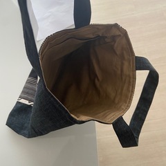 新品未使用　蕨双子織　トートバッグの画像