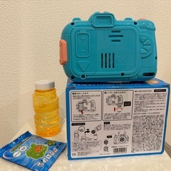 カメラ型シャボン玉機の画像