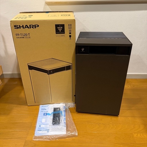【美品】SHARP FP-T120-T 空気清浄機 プラズマクラスター25000