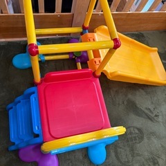 かんたん へんしんジム&すべり台の画像