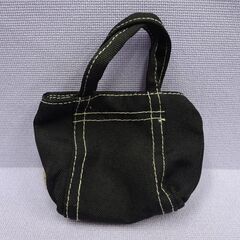 ( E-33 )JILL by JILL STUART ジルスチュアート ミニフリルトートバッグ ブラック 黒 中古の画像