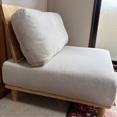 一人掛けソファ　一台の画像