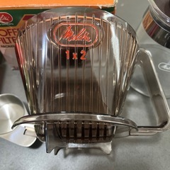 お話中 メリタのコーヒー用品一式の画像