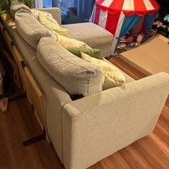 収納付きソファベッドの画像