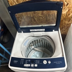 アクア　洗濯機　2018年製の画像