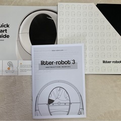 自動猫トイレ：litter-robot3  ネコトイレの画像