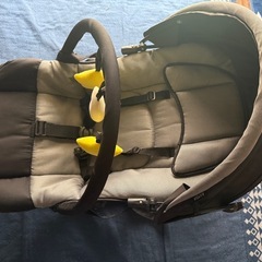 KATOJI New York Baby バウンサー グレー おもちゃ付きの画像