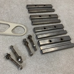 ナスタ　物干金物　はさみ金具　オフホワイトの画像