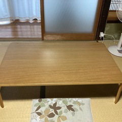 折りたたみローテーブルの画像