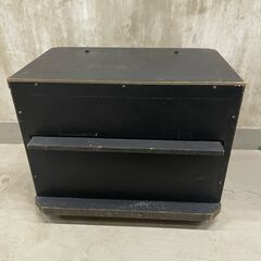【那須町役場】平成レトロ　パナソニック　キャスター付きテレビ台　収納棚【管理番号361】の画像