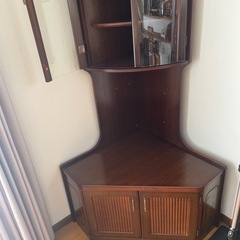 コーナーテレビ台高級の画像