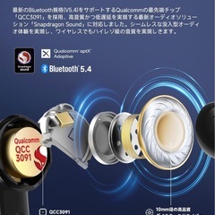 EarFun Air Pro 4 ワイヤレスイヤホン  ノイズキャンセルの画像