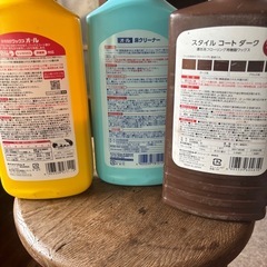 フローリングワックス&クリーナー3本セットの画像