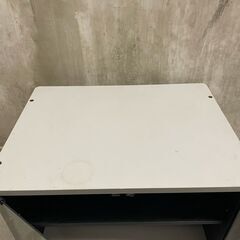 【那須町役場】平成レトロ　キャスター付きテレビ台　収納棚【管理番号362】の画像