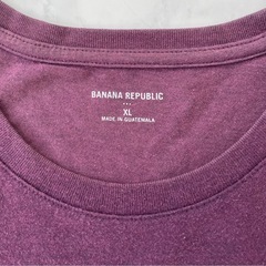BANANA REPUBLIC 長袖Tシャツ　パープルの画像