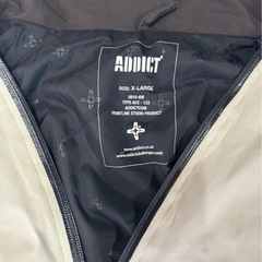 レア品 アディクト ADDICT FRONTLINE PANEL JACKET サイズXL ナイロンジャケットの画像