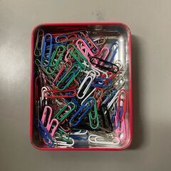 【那須町役場】昭和レトロ　クリップ入れ　空き缶　ミルキー【管理番号363】の画像