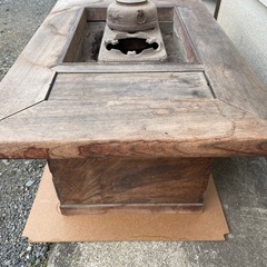 アンティーク　火鉢　ジャンク　再生ベースに
の画像