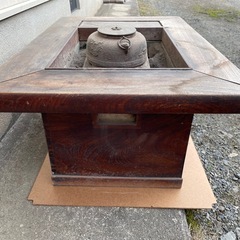 アンティーク　火鉢　ジャンク　再生ベースに
の画像