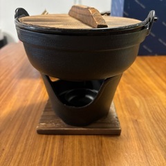 一人用の鉄鍋　お譲りします
の画像