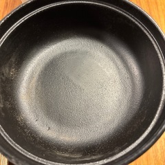 一人用の鉄鍋　お譲りします
の画像