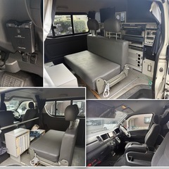 ✨奇跡の走行8100km✨ハイエース🚘 4WD・スーパーGL・ロング・ワイド・Ｍルーフ・ガソリン🚘 走行◎ブレーキ◎ステアリング◎全国自走でお届け可能です😊の画像