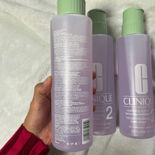 CLINIQUE 拭きとり化粧水2