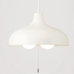 ニトリ ペンダントライト、LED電球5個の画像