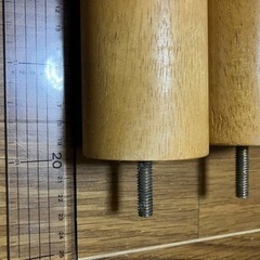 無印良品　ベッド　あしの画像