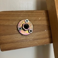 無印良品　ベッド　あしの画像