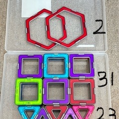 マグネットブロック磁石パズルの画像
