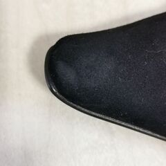スエード 黒 ブーツ 卑弥呼 24.5cm の画像