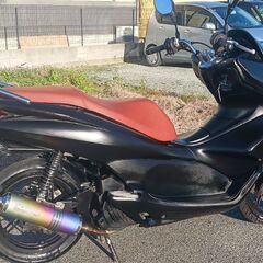 PCX125.マットブラック.（シグナス.N-MAX125.リード）の画像