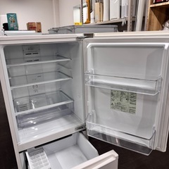 A1773🌟配送♻️設置🉑‼️2023年製AQUA2ドア 168L冷蔵庫AQR-17N(W)🌟動作確認済⭕️保証付き✅の画像