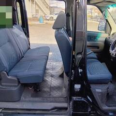 【車検2年付き☆コミコミ24万8000円】平成25年　ダイハツ　ハイゼットカーゴ　4WD　MT（I5）　黒　走行距離188,000㎞　ETC・ナビの画像