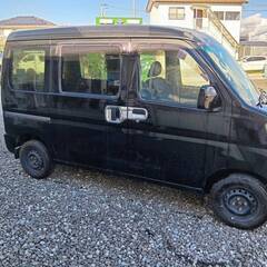 【車検2年付き☆コミコミ24万8000円】平成25年　ダイハツ　ハイゼットカーゴ　4WD　MT（I5）　黒　走行距離188,000㎞　ETC・ナビの画像
