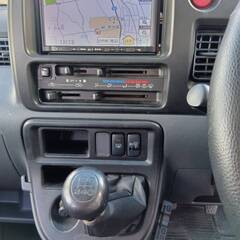 【車検2年付き☆コミコミ24万8000円】平成25年　ダイハツ　ハイゼットカーゴ　4WD　MT（I5）　黒　走行距離188,000㎞　ETC・ナビの画像