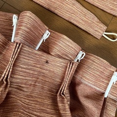 オレンジ　ドレープカーテン　サンゲツの画像