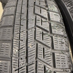 【中古2本】155/65R14 YOKOHAMA IG60 冬タイヤ2本セット軽四の画像