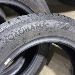 【中古2本】155/65R14 YOKOHAMA IG60 冬タイヤ2本セット軽四の画像