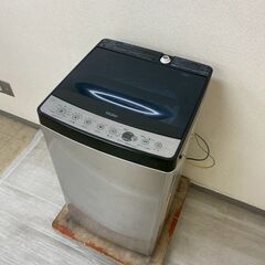 中古家電セット(冷蔵庫 AQUA 201L 2022年製 AQR-20M(S) 洗濯機 Haier 5.5kg 2020年製 JW-XP2C55F)の画像