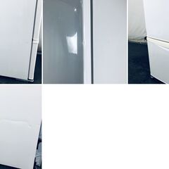 ID:rg221205 【自社配送エリア内限定】パナソニック Panasonic 冷蔵庫 ファミリー 中古 2019年製 5ドア 406L ディープホワイト ファン式 右開き NR-J41NC-WDW  【リユース品：状態B】【送料無料】【設置費用無料】の画像