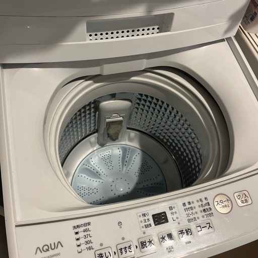 AQUA 洗濯機 2025年式！6kg