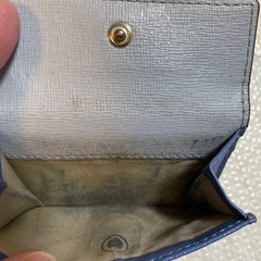 フルラ　ブルー　ミニ財布の画像